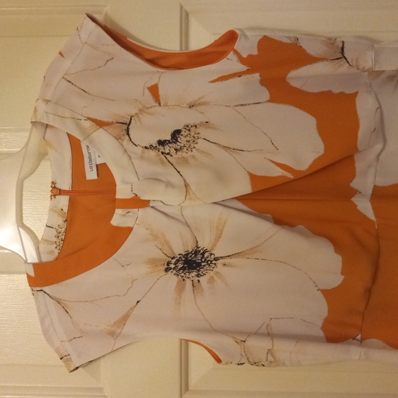 LIZ CLAIBORNE FLOWER DRESS - Picture 4 of 4